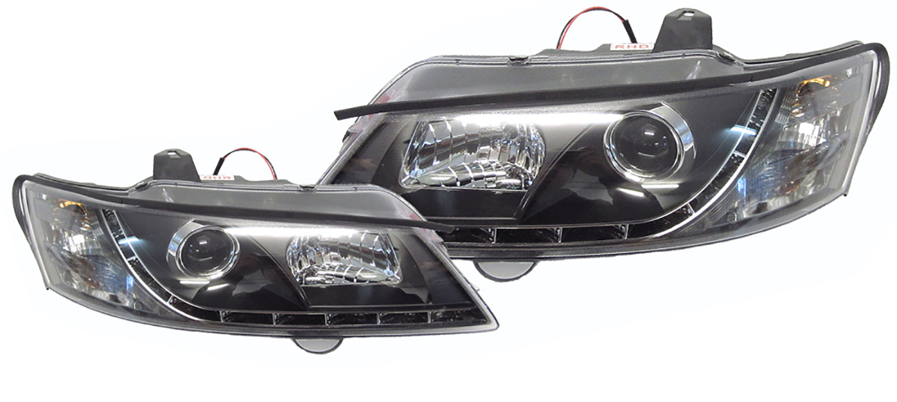 vt commodore led headlights