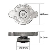  RADIATOR CAP 15PSI 100KPA METAL RECOVERY TYPE - Part# CB15100