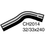 Top Radiator Hose For Toyota LN107R Hilux 2.8ltr 3L 1991-1997