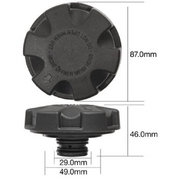  RADIATOR CAP 20PSI 140KPA PLASTIC RECOVERY SCREW TYPE - Part# DF20140