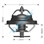 Volkswagen Transporter Thermostat  1.9L 4 cyl Carb DF 1982 - Dec 1986 *Dayco*