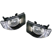 Pair of Headlights To Suit Mitsubishi MN Triton 2009-2015 Models