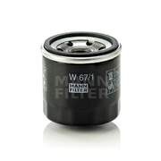 Mann Oil Filter For Ford WF Festiva 1.3ltr B3 1998-2000