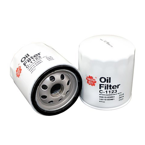 Sakura Oil Filter For Saab 9-3 2ltr B204I 1998-1999