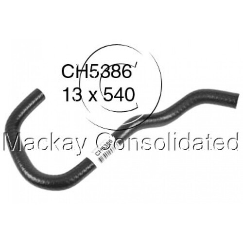 (3 of 4) Heater Hose Suit Toyota Hilux 4ltr 1GRFE GGN25R 2005-2015