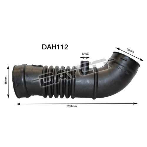 Ford KJ Laser 1 Outlet Air Intake Hose 1.6ltr B6 1994-1996 *Dayco*