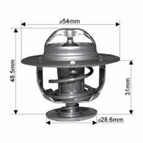 Dayco Thermostat suit Nissan Urvan 2.7L 4cyl Diesel TD27 1987-1993 