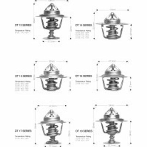 Dayco Thermostat For Mitsubishi Pajero NG 2.5L turbo Diesel 4D6T 1989-1991