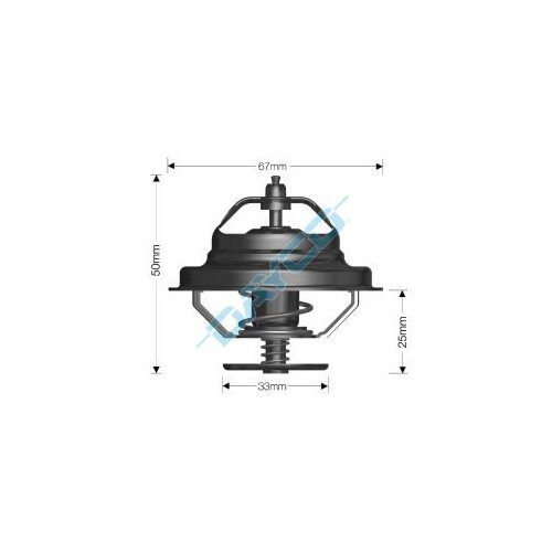 Volkswagen Transporter Thermostat  1.9L 4 cyl Carb DF 1982 - Dec 1986 *Dayco*