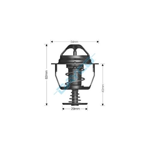 Ford Cougar Thermostat 2.5L V6 LCBC-LCBB 1999 - Mar 2004 *Dayco*