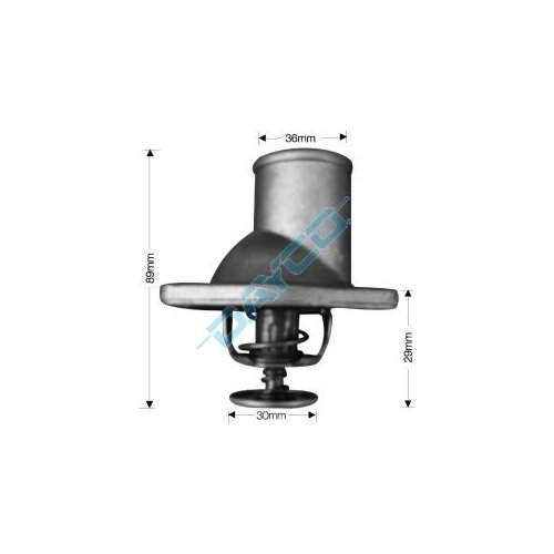 Dayco Thermostat suit Nissan Pulsar 1.6L 4 cyl Carb N13 CA16S 1986 - Jul 1987 