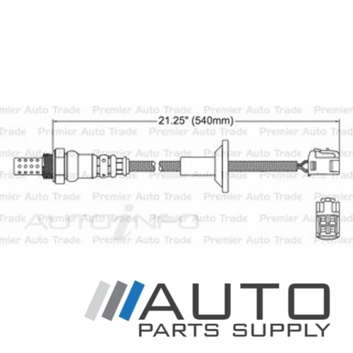 Pre Cat O2 Oxygen Sensor Suit Toyota Corolla JTD 1.8ltr 1ZZFE ZZE122R 2001-2005