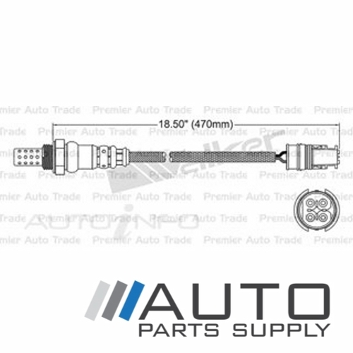 Post Cat O2 Oxygen Sensor Suit Mercedes Benz SLK320 3.2ltr M112.947 R170 2000-2004