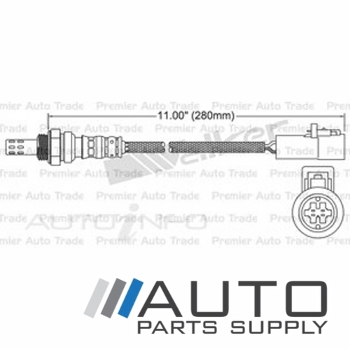 Mazda Tribute SDX Rear Pre-Cat O2 Oxygen Sensor 3.0ltr AJ CU 2004-2006 