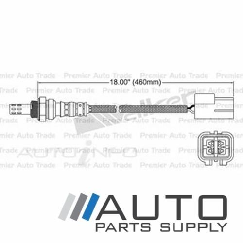 Pre Cat O2 Oxygen Sensor suit Hyundai Santa Fe 2.7ltr G6BA SM 2003-2005 