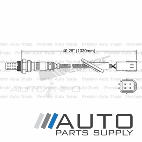 Mazda MX-5 Post-Cat O2 Oxygen Sensor 1.8ltr BPT NB 2004-2005 