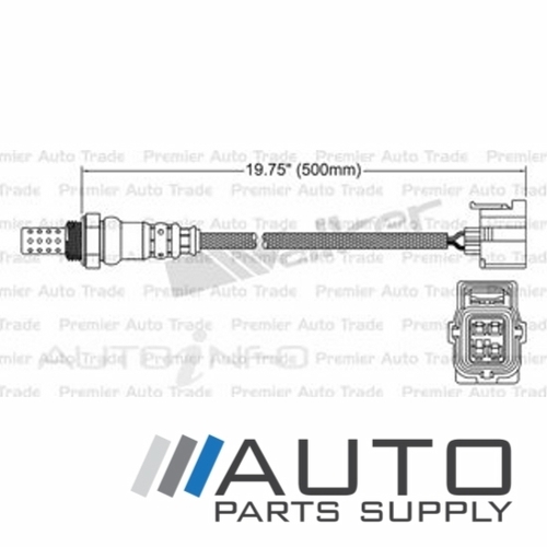 Post Cat O2 Oxygen Sensor Suit Mercedes Benz SLK350 3.5ltr M272.969 R171 2008-2011