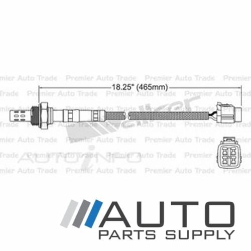 Post-Cat O2 Oxygen Sensor suit Subaru Impreza 2.0ltr EJ201 Sedan 2000-2000 