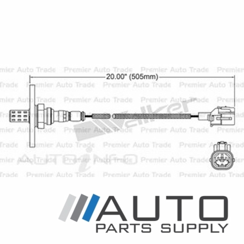 Pre Cat O2 Oxygen Sensor suit Lexus ES300 3ltr 3VZFE VCV10R 1992-1996