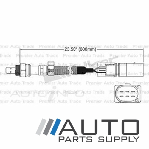 Pre Cat O2 Oxygen Sensor Suit Audi S5 3ltr CAKA 8F 2009-2012