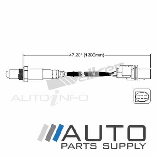 Cyl 4-6 Pre Cat O2 Oxygen Sensor Suit BMW X3 3ltr N52B30 E83 2006-2011