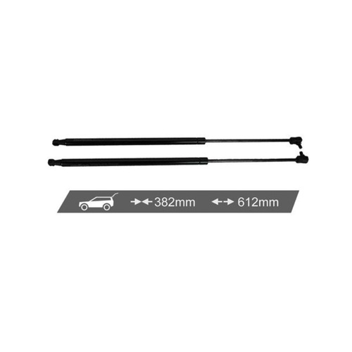 Pair of Tailgate Gas Struts to suit Mazda 3 BM Hatchback 2014-2016