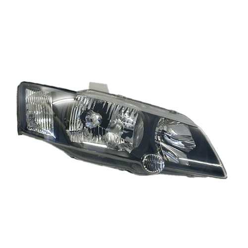 RH Black Headlight For Holden VY Commodore SS SV8 Models 2002-2004