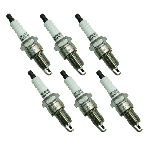 Ford NC Fairlane 4ltr 6cyl Set of 6 Denso Spark Plugs 1992-1995