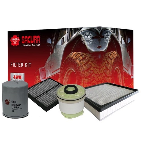 Filter Service Kit suit Mitsubishi MQ MR Triton 2.4ltr 4N15 Diesel 2015-2023