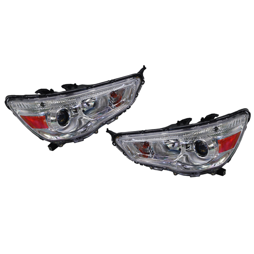 Pair of Headlights suit Mitsubishi ASX XA XB XC 2010-2019 Models