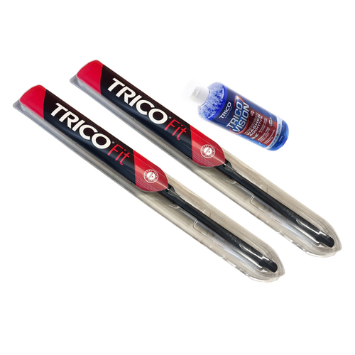 Trico Hybrid Front Wiper Blades & 500ml Wiper Fluid suit Nissan Z33 350Z 2003-2009