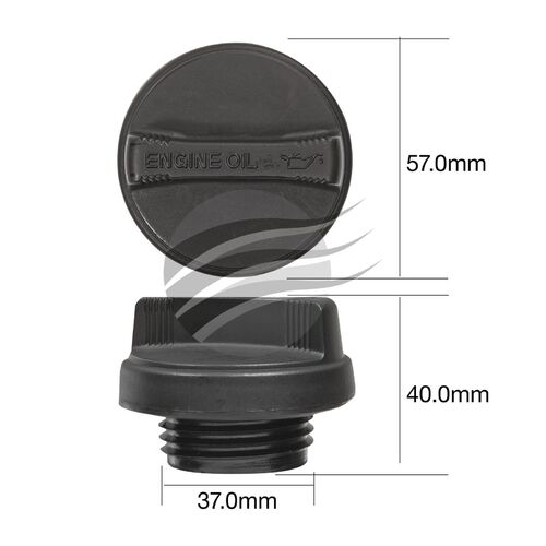 Oil Filler Cap Suit Toyota Hilux 2.7ltr 2TRFE TGN16R 2005-2015