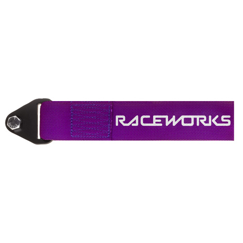 Raceworks Brand Flexible Tow Strap (Purple) - VPR-021PU