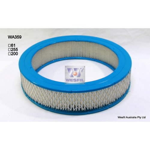 Air Filter to suit Holden Rodeo 2.2L D 01/83-1988 