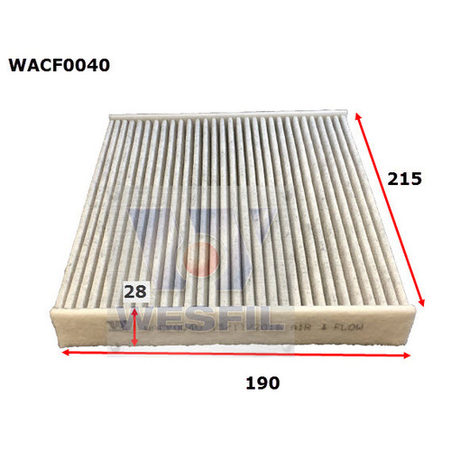 Cabin Filter to suit Toyota Rav4 3.5L V6 2007-08/08 