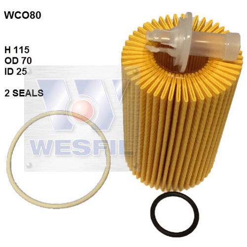 Oil Filter Suit Toyota Landcruiser 4.5ltr 1VDFTV VDJ200R 2007-2015