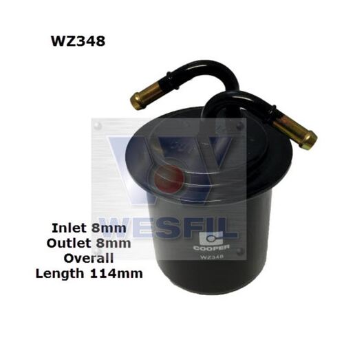 Fuel Filter to suit Subaru Impreza 1.6L 04/93-09/98 